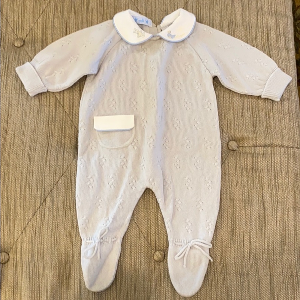 Molli Baby lightweight knit romper/onesie - 3 mos